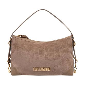 Love Moschino Dames, Tassen, Beige, Maat: ONE Size Leer