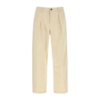 A.P.C. Wide Trousers, male, Beige, Size: L Renato Pant