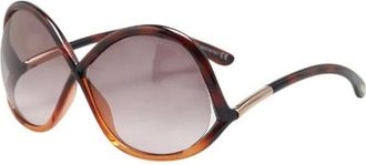 Tom Ford Pre-owned Accessories, female, Brown, Size: ONE SIZE Pre-owned Plastic sunglasses