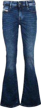 Diesel Jeans, Dames, Blauw, W27, Katoen, 1969 D-Ebbey Bootcut Jeans