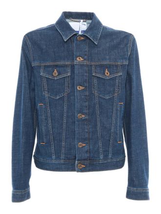 Jacob Cohen ジャケット size50 navy JACOB COHEN denim jacket 'Trucker' dark blue | BRAUN Hamburg