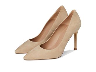 L.k. Bennett Fern Pointed Toe Courts High Heels Trench : EU 40 (US Womens 10) M, Suede