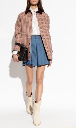 Emporio Armani Skort, Womens, Blue