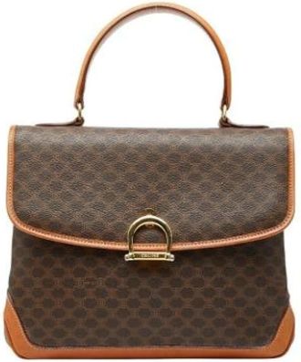 Celine Pre-owned Handbags, female, Brown, Size: ONE SIZE Pre-owned Vintage Handbag