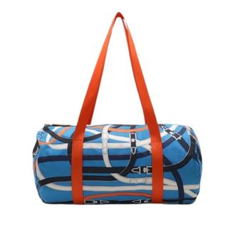 Herm&egrave;s unisex, Pre-owned, Blauw, Maat: ONE Size Zijde