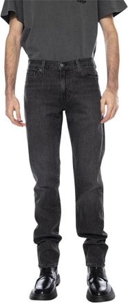 Levi's 511 Slim Linnen+ Denim Jeans - Heren - Slim Fit Jeans - Zwart - W30 L32 - Denim - Jeans