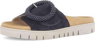 Gabor Slide Sandal in Dark Blue at Nordstrom, Size 7.5-8Us