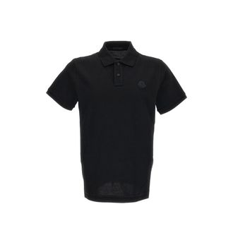 Moncler Logo-patch Piqu&eacute; Polo Shirt