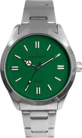 Peugeot Sport Stainless Steel Bracelet Watch- 36MM in Green at Nordstrom