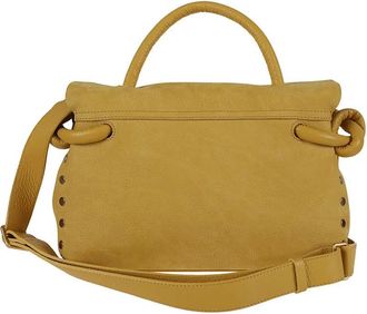 Zanellato Crossbody Bags - Postina Suede Veneziana S Handbag - Gr. unisize - in Gelb - für Damen