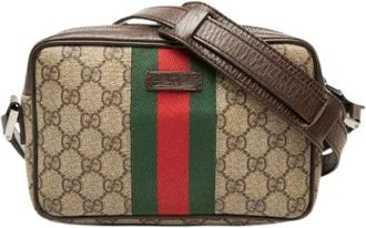 Gucci Borsa a tracolla Pre-owned in tela - - Pre-owned - Donna - Beige - ONE SIZE