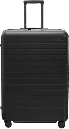 AwAy The Large Flex Suitcase in Jet Black at Nordstrom
