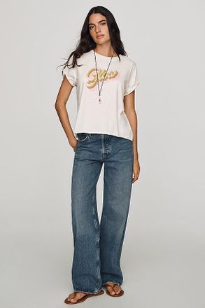 Maeve Caitlin Cotton Boxy Tee