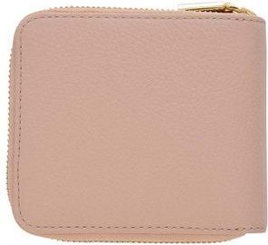 Coccinelle Grained Cowhide Wallet - Beige