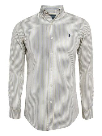 Polo Ralph Lauren 2024 gestreept katoenen overhemd - Geel