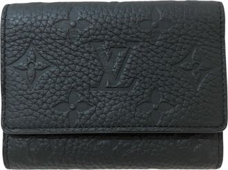 Louis Vuitton Black Wallet (Tri-Fold) (Pre-Owned)