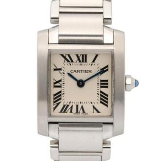 Cartier Pre-owned Vintage Polshorloge - Dames - Vintage Horloges - Beige - ONE Size - Vintage