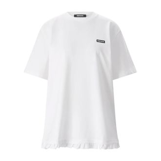 Rotate Rotate Birger Christensen, Dames, Tops, Wit, Maat: XS Katoen