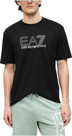 Emporio Armani Katoenen T-shirt - Heren - T-shirts - Zwart - XL - Katoen - Tops