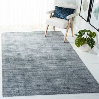Safavieh Mirage Hand Made Area rug, Grey Solid / Tonal Style Non-Shedding
