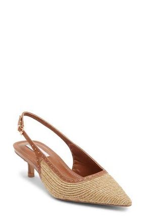Steve Madden Romyn Kitten Heel Pump in Tan Multi at Nordstrom Rack, Size 6.5