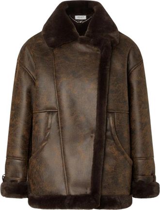 Liu Jo Giaccone - Dames - Jassen - Bruin - L - Polyester - Jassen