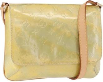 Louis Vuitton Pre-owned Vintage Schoudertas - Dames - Vintage Schoudertas - Beige - ONE Size - Leer - Vintage