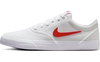 Nike IB2748-100 Charge CNVS Men White/University RED-White-White UK 11