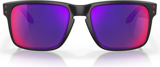 Oakley Sunglasses Oo9102 910236 Holbrook Black/Red Unisex