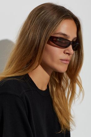 Rick Owens Sunglasses, Unisex, Brown