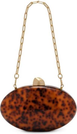 Cult Gaia Eviana Clutch in Caramel Tortoise at Nordstrom