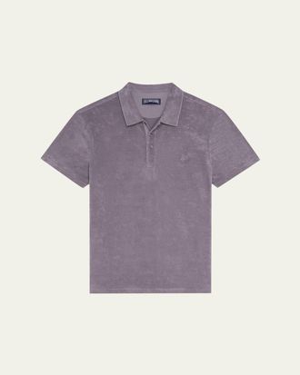 Vilebrequin Mens Organic Terry Polo Shirt