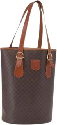 Celine Pre-owned Bucket Bags, female, Brown, Size: ONE SIZE Pre-owned Plastic Bucket Bag