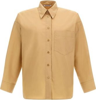 Low Classic Camicia in cotone - Toni neutri