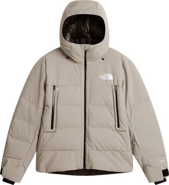 The North Face Padded Quilted Down Jacket with High Collar
