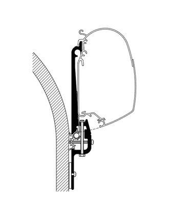 Thule Adaptateur De Stores Eriba Touring - Thule