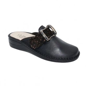 Eric Michael Womens Shelby Clogs In Black