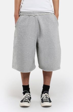 Jaded London Colossus Jersey Sweat Shorts in Grey at Nordstrom, Size Medium