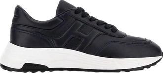 Hogan Hyperlight Allacciato H - Heren - Sneakers - Zwart - 43 1/2 EU - Leer - Schoenen