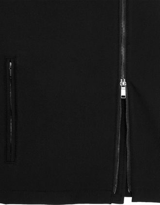 Lyle & Scott Lyle And Scott Mens Solid Patterned Full Zipper Waist Coat with Zipped Pocket - Lacquer - Size: Regular/36