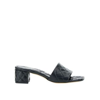Bottega Veneta Heeled Mules, female, Black, Size: 7 1/2 US Sandalo