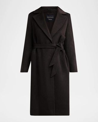 Cinzia Rocca Icons Long Wrap Coat