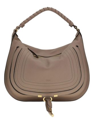 Chlo&eacute; Chloe Marcie Leather Shoulder Bag