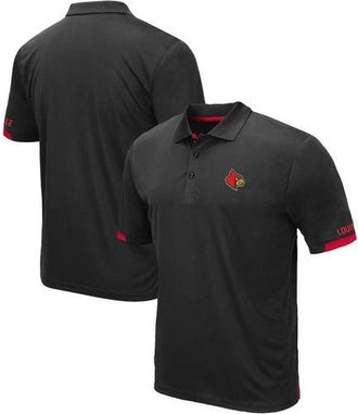 Colosseum Mens Colosseum Black Louisville Cardinals Big & Tall Santry Polo at Nordstrom, Size 5Xb