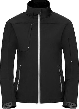 Russell Athletic Russell Dames/Dames Bionic Zachte Shell Jas (Zwart)