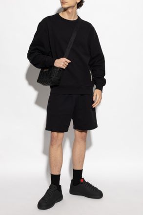 Burberry Sweatshirt With Patch, Mens, Black