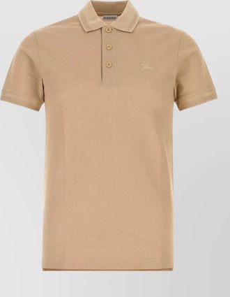 Burberry piquet shirt polo collar short sleeves