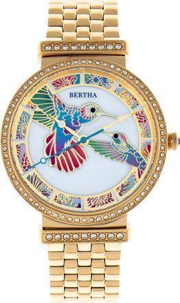 Bertha Sunglasses Emily Mother-Of-Pearl Bracelet Watch