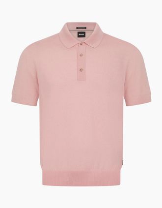HUGO BOSS Mens BOSS Black H Nolano Sweater 686 Light Pastel Pink - Size: 40