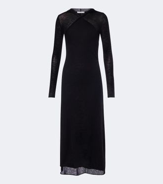 Fendi Abito midi in lana